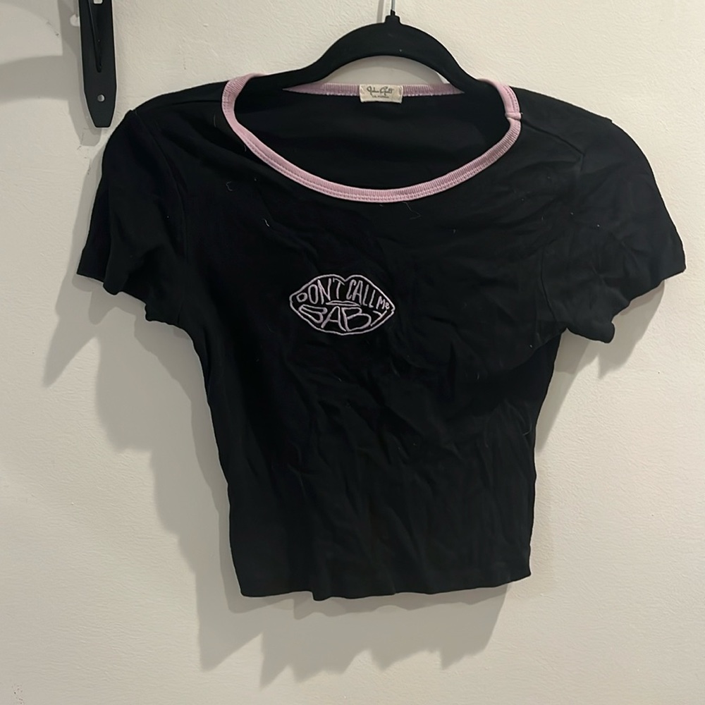 Don’t call me baby — baby tee